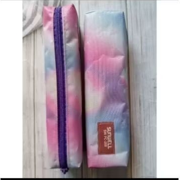 SW-208 กล่องปากกา/ MACAROON PENCIL CASE MADE OF FABRIC/UK 20X5X3CM