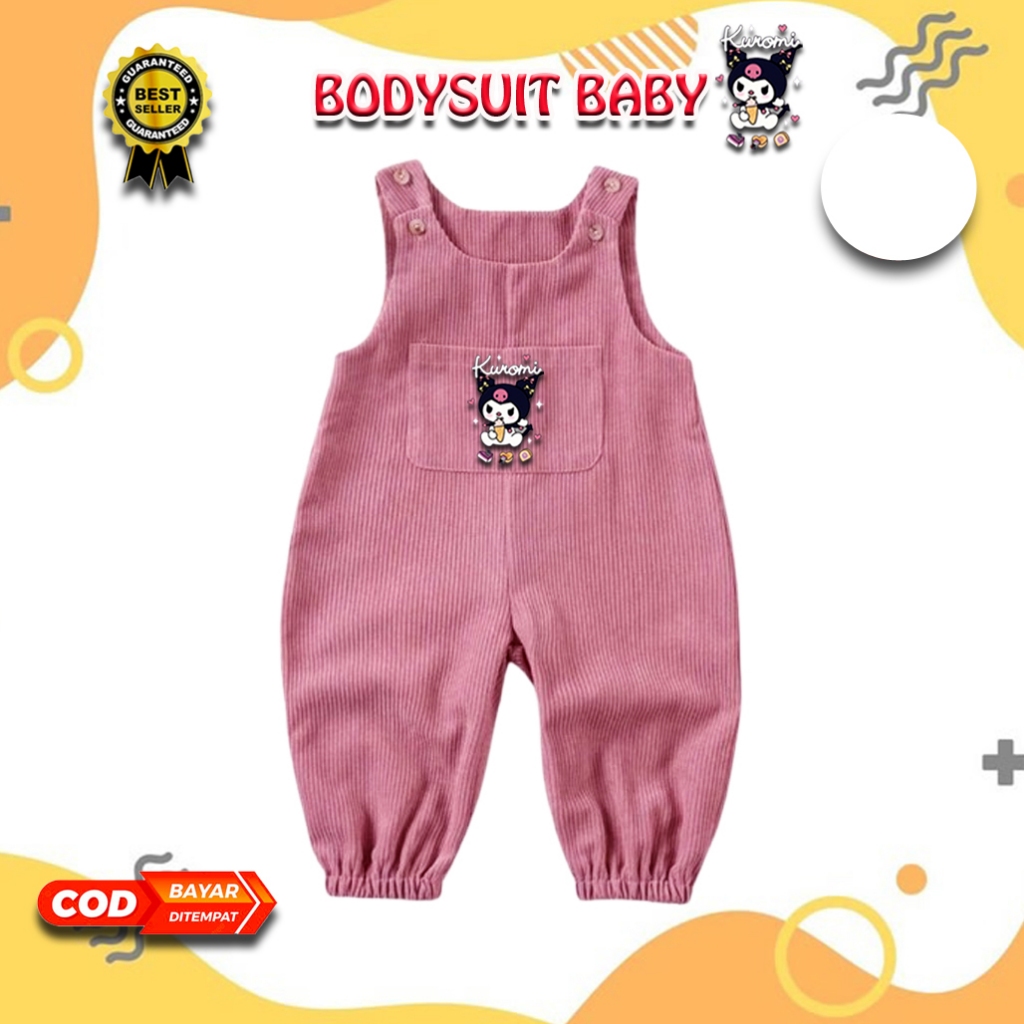 KUROMI OVERALL เสื้อผ้าเด็ก AGE 1 MONTH - 2 YEARS / KUROMI BODYSUIT BABY CLOTHES AGE 1 MONTH - 2 ปี