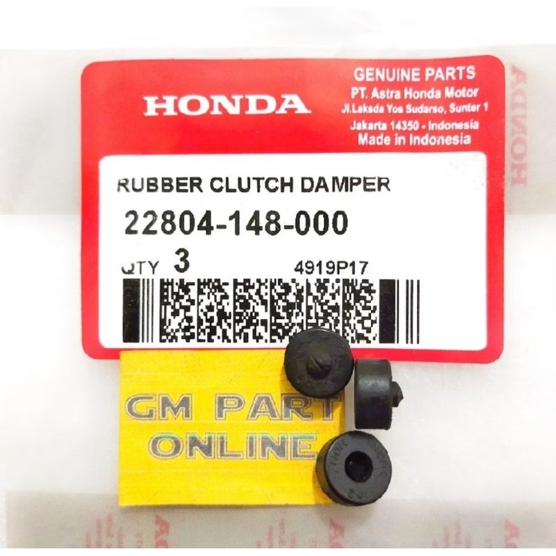 ยางคลัตช์คู่ beat F1 Vario 125 Scoopy f1 Spacy 22804-148-000