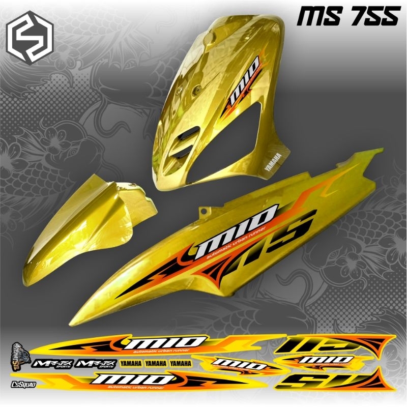 STRIPING MIO SPORTY/MIO SMILE GRAFISH VARIATIONS THAILAND MS 749/757