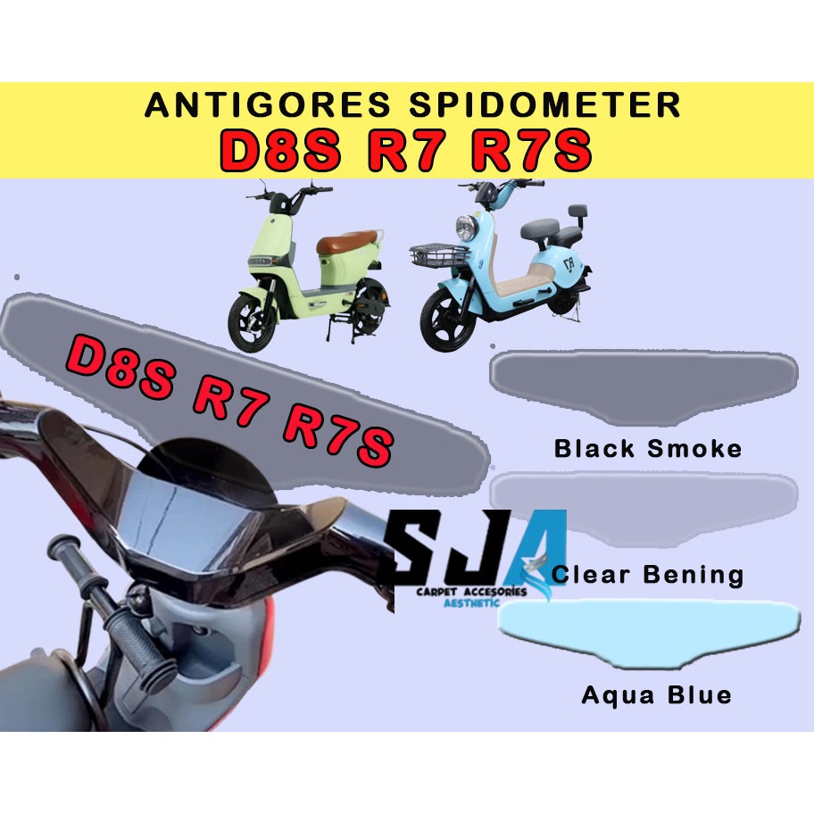 ANTI-SCRATCH Uwinfly D8S/R7/R7S Maxdecal ไฟฟ้าจักรยานรถจักรยานยนต์ Speedometer