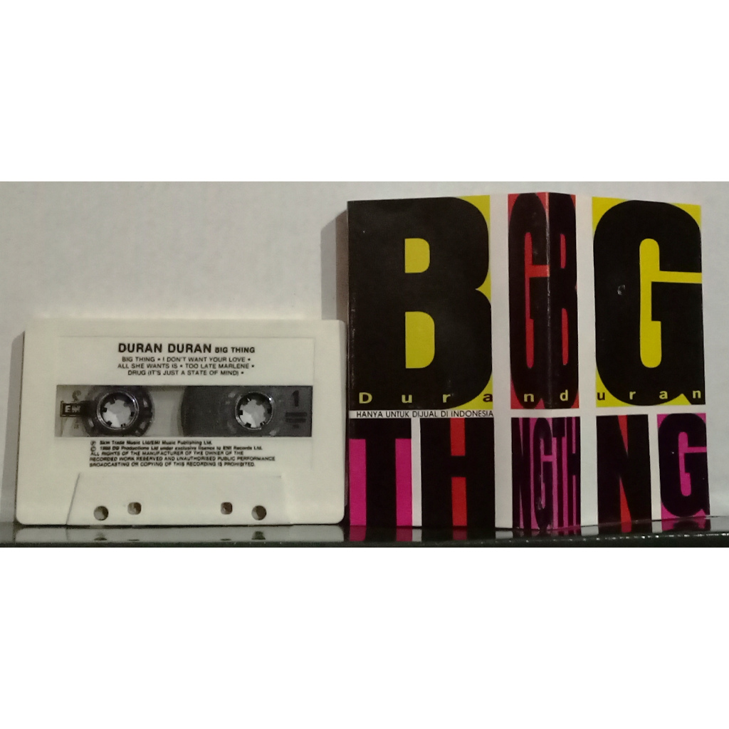 DURAN DURAN - BIG THING - เทปคาสเซ็ต
