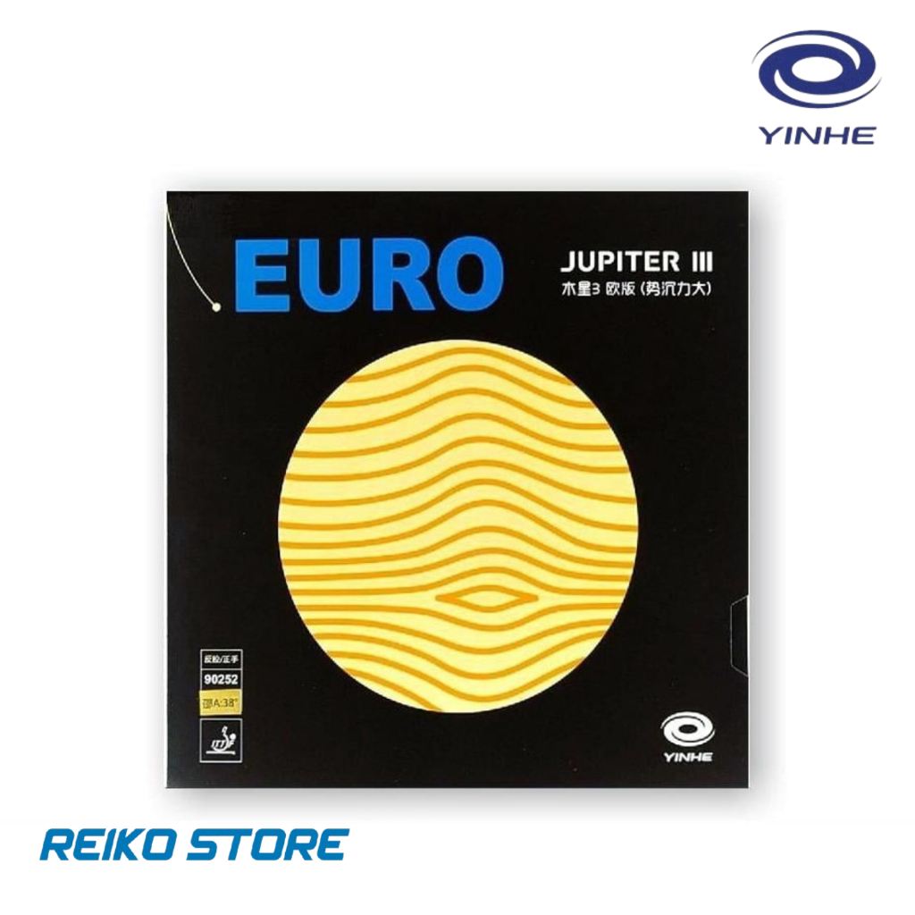MERAH YINHE JUPITER III EURO Pingpong Rubber Sponge ไม้ปิงปอง แดง ดํา