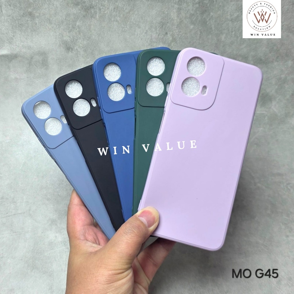 Moto G45 Macaron Square Edge / Moto G45 Liquid Square Case