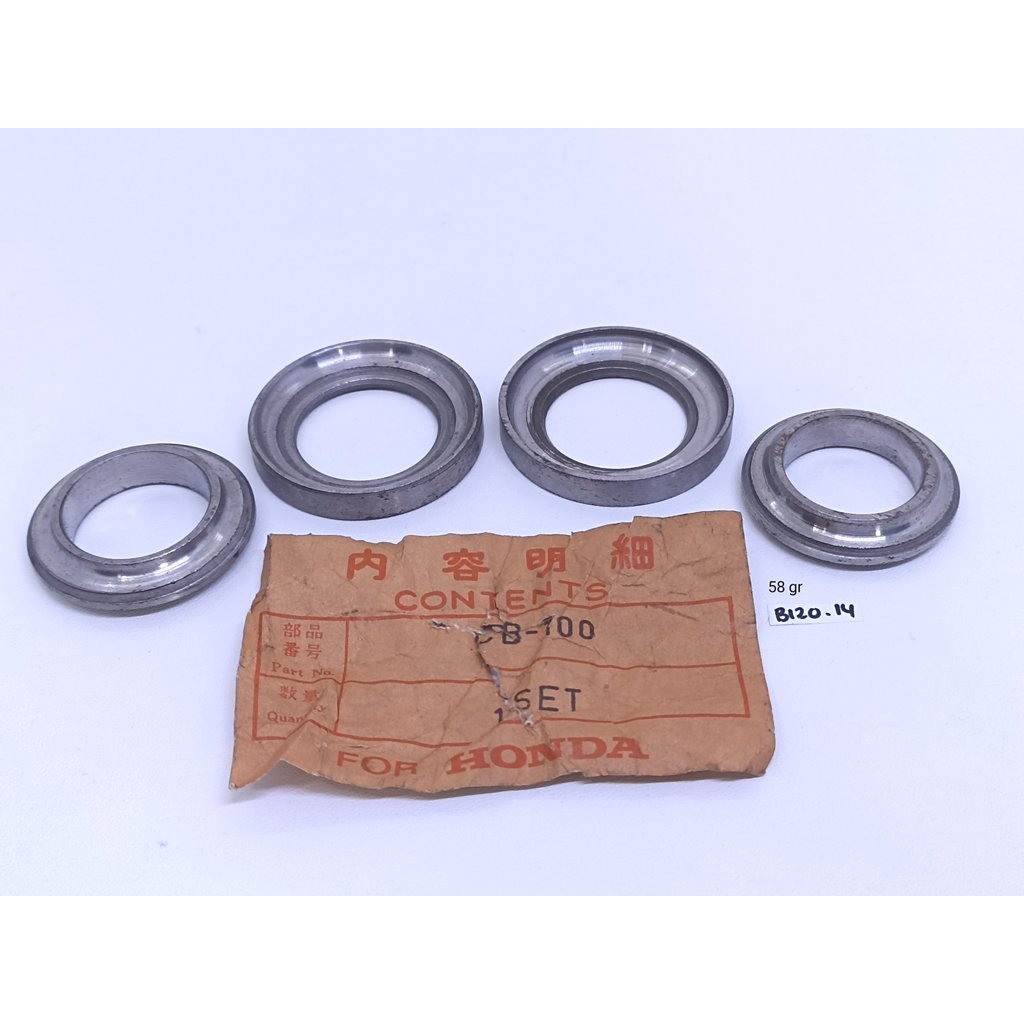 HONDA CB100 CB125 STEERING HOUSE ยี่ห้อ CONTENT สต็อกเก่า ไม่ใช่ต้นฉบับ