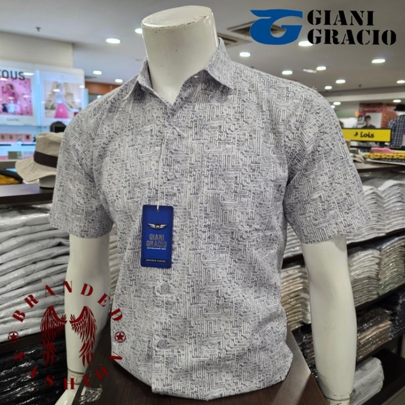 KEMEJA GIANI GRACIO RM เสื้อเชิ้ตแขนสั้นผู้ชาย G71805 004 01