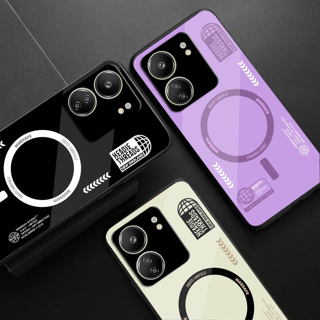 [SK115] Softcase Glass Kaca Type REDMI 13C - REDMI 13C CASE - REDMI 13C CASE - REDMI 13C CASE - REDM