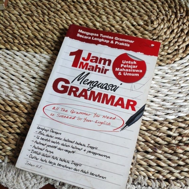 1 HOUR MAHIR MASTER GRAMMAR ของแท้