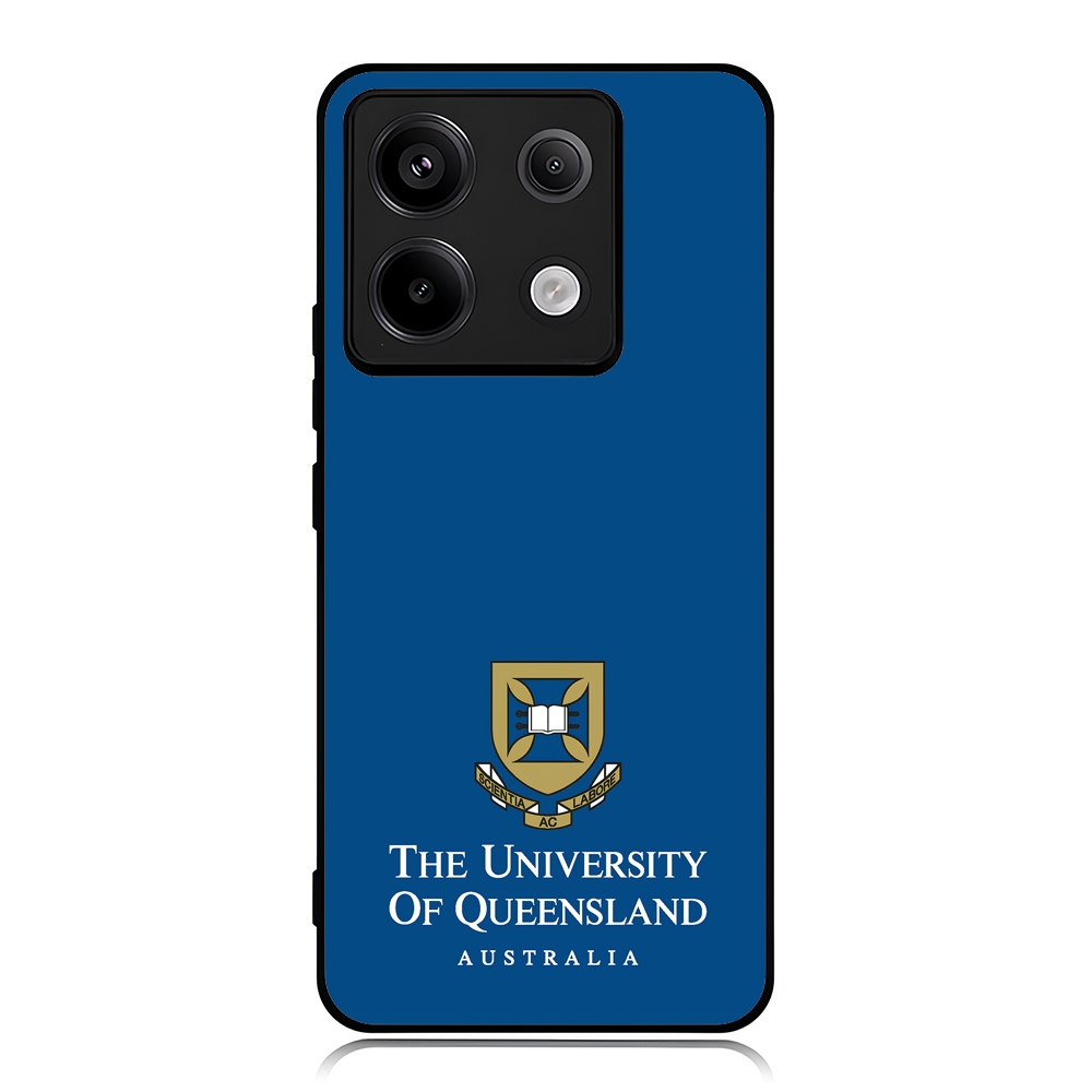Redmi Note Series 13 12 11 10 9 8 7 6 5 Pro 4g 5g TPU Softcase University of Queensland UQ