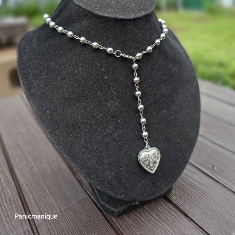 สร้อยคอยาว/ สร้อยคอ y2k / สร้อยคอรูปตัว y