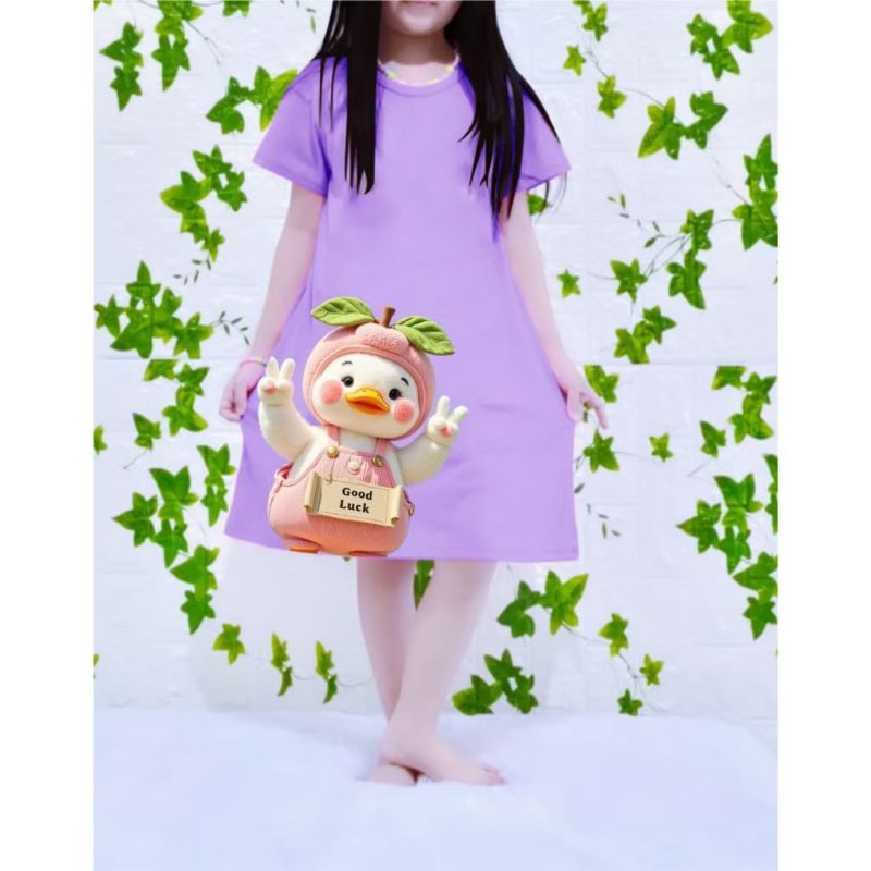 DUCK / GOOD LUCK GIRLS DRESS