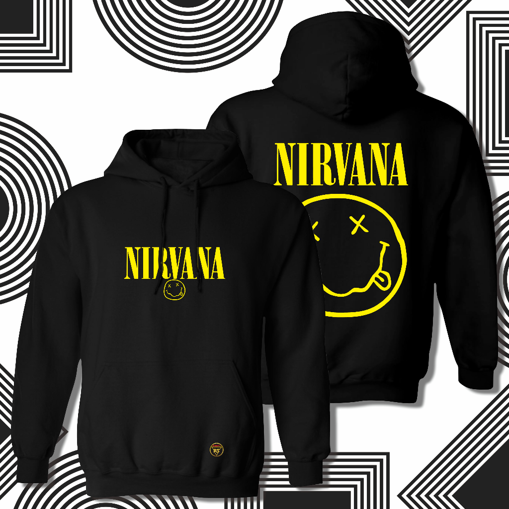 เสื้อฮู้ดสไตล์แข่ง Nirvana Band เสื้อกันหนาวสุดเท่สําหรับผู้ชายและผู้หญิง