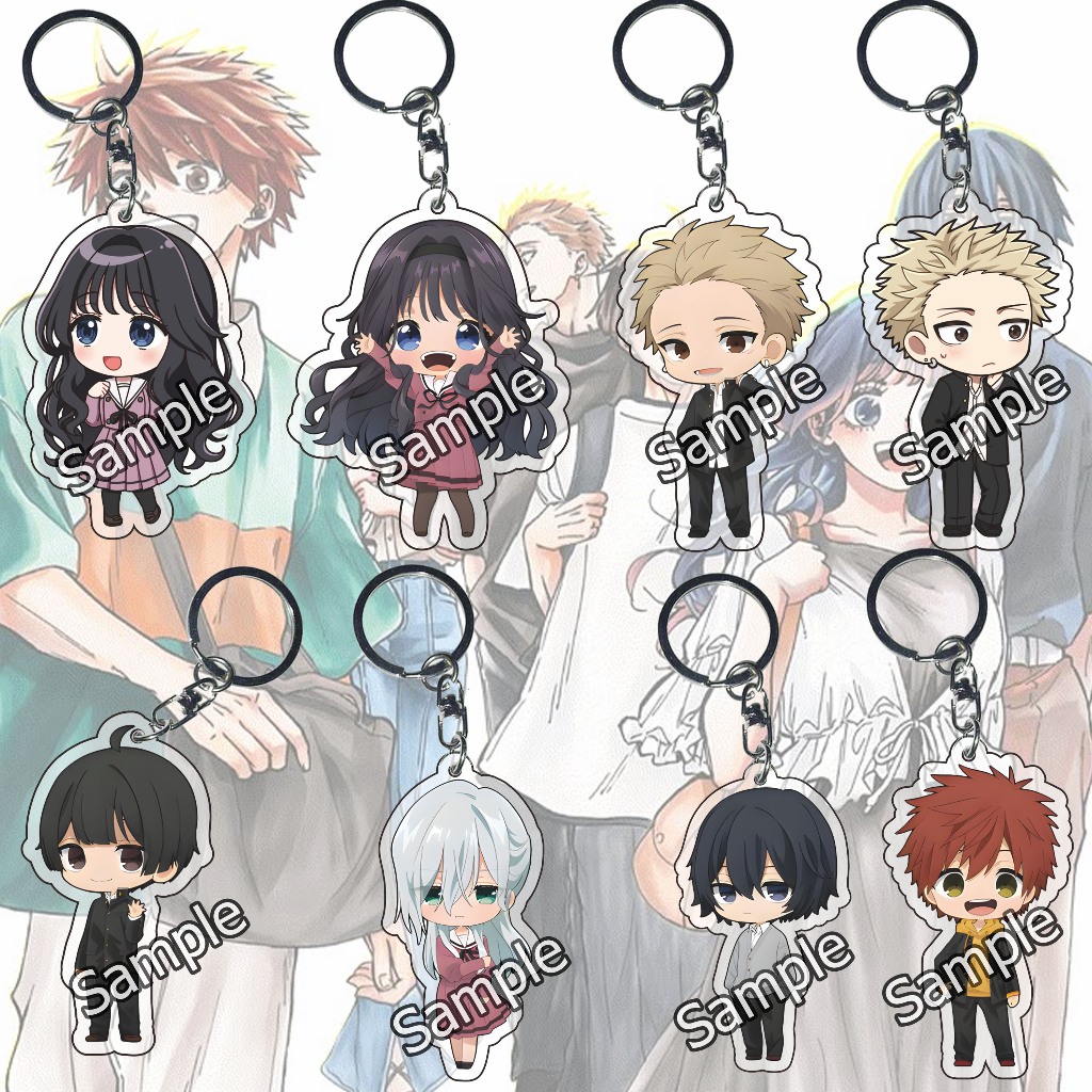 GANTUNGAN Kaoru Hana wa Rin to Pocket Anime Keychain - พวงกุญแจอนิเมะ - พวงกุญแจ - สายคล้องโทรศัพท์มือถือ