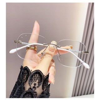 Kacamata Bluecromic cewek wanita Photocromic  Anti Radiasi Blueray  Fashion rimless A015