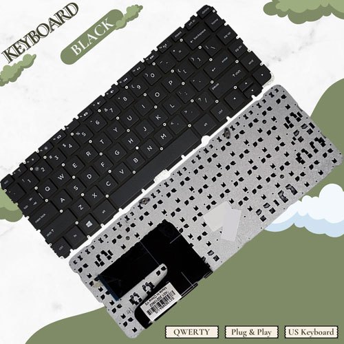 คีย์บอร์ดคุณภาพดีที่สุด HP 14-R017tx 14-R018tx 14-R018tu 14-R019tx R201tx R202tx R203 - รับประกัน