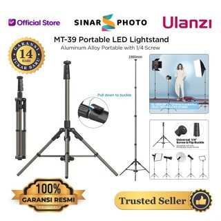 Ulanzi Mt-39 ขาตั้งไฟขาตั้งกล้องอลูมิเนียมขาตั้งกล้อง Ulanzi Mt-39