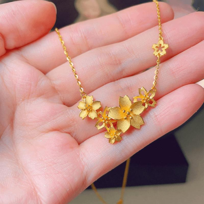 สร้อยคอธุรกิจสตรีทองคําทรายเวียดนาม-LXL-15-WXL10-1