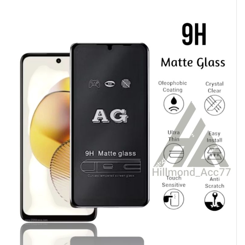 LAYAR TG Matte Glass 9H Vivo Y27 / Y27S / Y28 / Y36 / V25E / V27E / V29E / V40 Lite / V40 Lite 5G / 