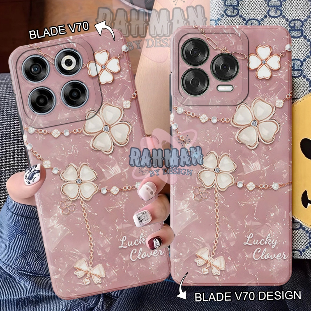 HP ZTE Nubia Blade V70 Softcase - ZTE Nubia Blade V70 Design- วัสดุยางยืดหยุ่น - Cool Motif - ซิลิโค