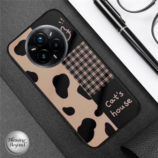 HP ล่าสุด Realme 14 Pro Glass Softcase [BSG-20] - เคสโทรศัพท์ Realme 14 Pro 14 Pro Plus - เคส Realme