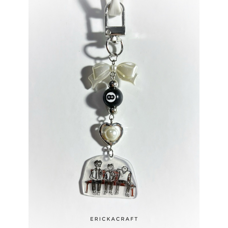 GANTUNGAN KEYCHAIN WEAK HERO CLASS 1 KDRAMA KEYCHAIN BAG YEON SI EUN AHN SU HO OH BEOM SEOK WEAK HER