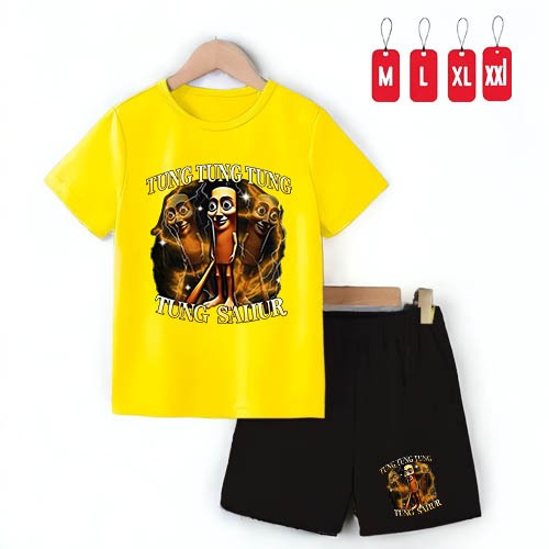 JONA Kids- Tung Sahur Childrens Stelan (2-10 Years) Unisex / เสื้อผ้าเด็ก / เสื้อยืดเด็ก