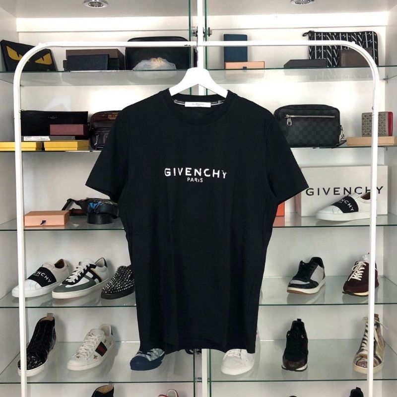 GIVEN 4G TEXT ARCHETYPE เสื้อยืดสีดําสีขาว