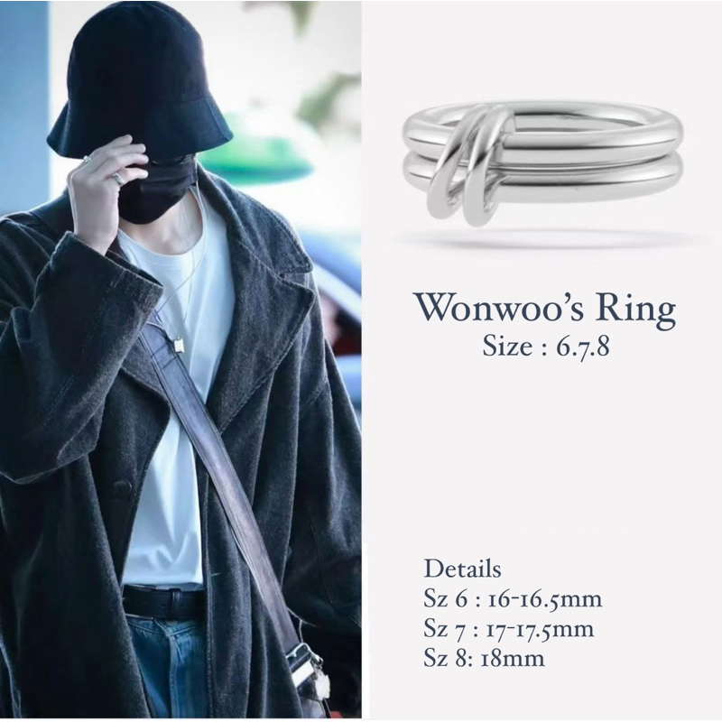 READY Wonwoo Ring Seventeen Wonwoo SVT Ring