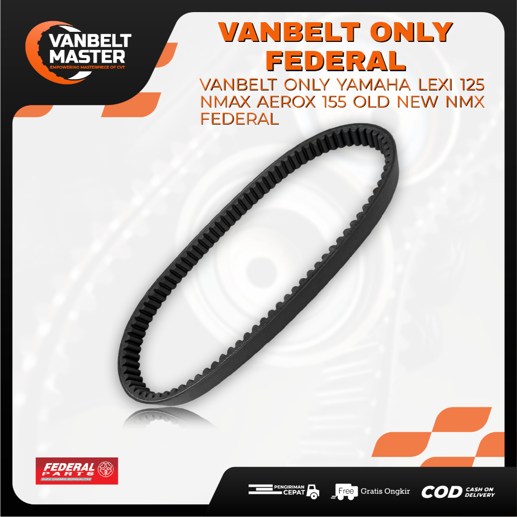 Federal Vanbelt V Belt Fanbelt Nmax Aerox Lexi เก่า ใหม่ B65 155 FP-E7641-NMX-2110