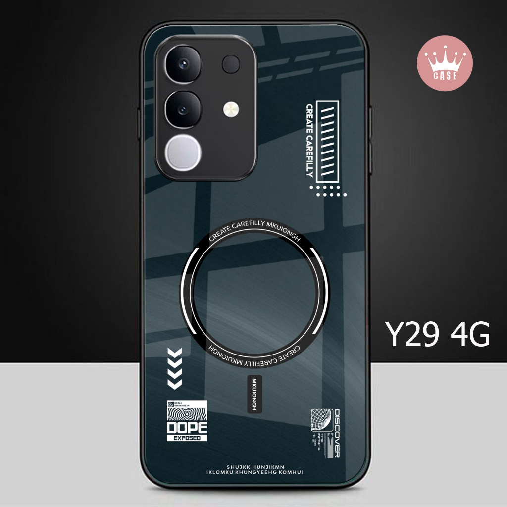 VIVO Y29 4G Glass Softcase - เคสโทรศัพท์มือถือ - VIVO Y29 4G [S42]