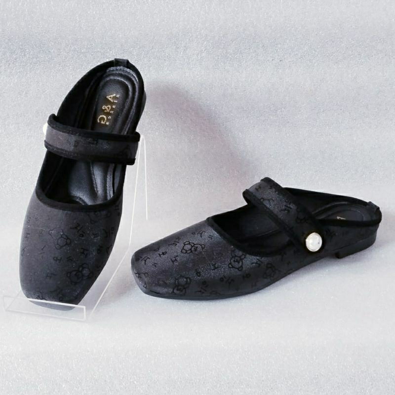 รองเท้าแตะส้นแบนผู้หญิง รองเท้าซาฟารี HK,01