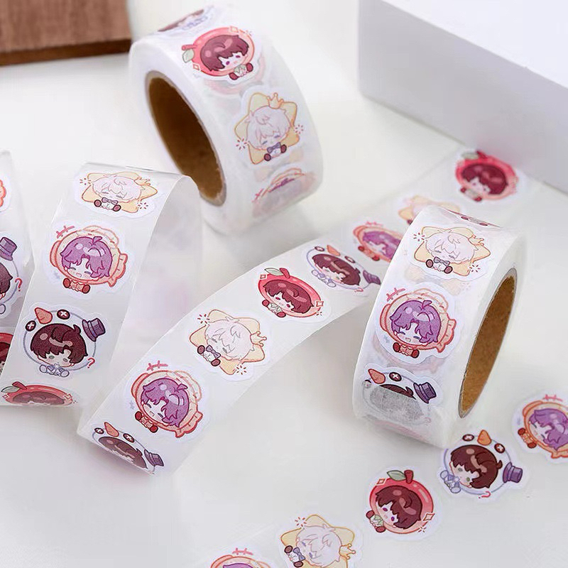 (400 ชิ้น) สติ๊กเกอร์ม้วน Love and Deep space