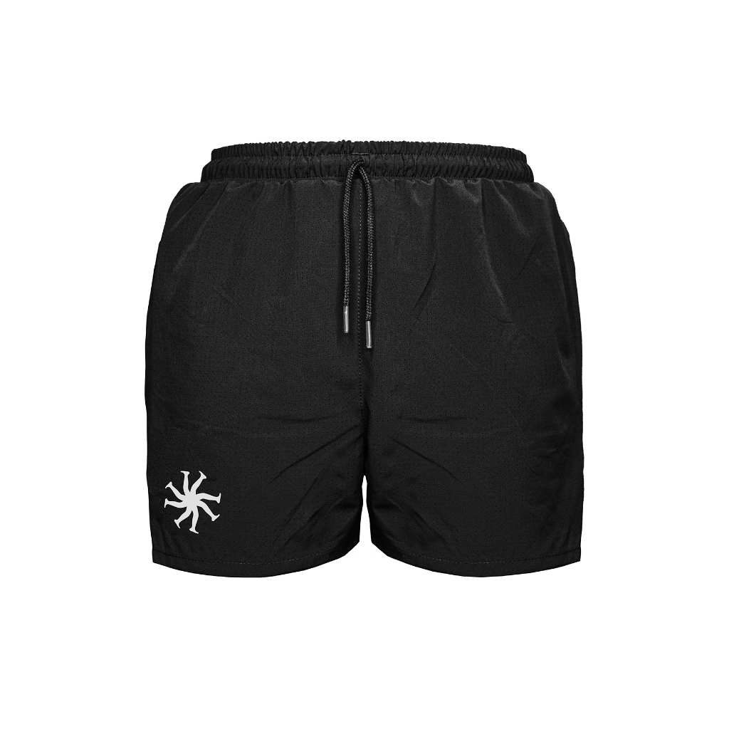 HLWN Running Unisex สั้น สีดํา - Breezy