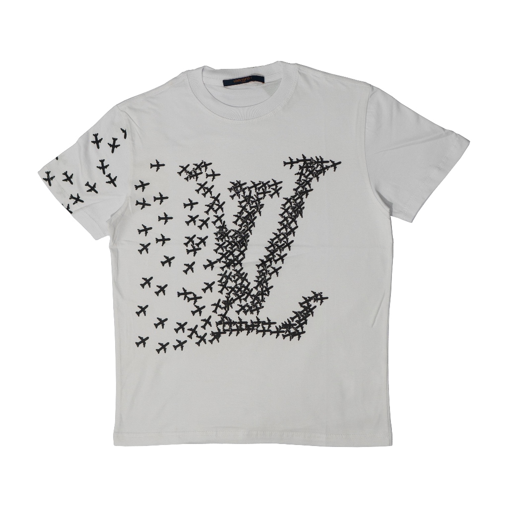 ARK.Clo Premium เสื้อยืด L0U1S VU1TT0N Unisex เครื่องบินผ้าฝ้ายหวี 24s