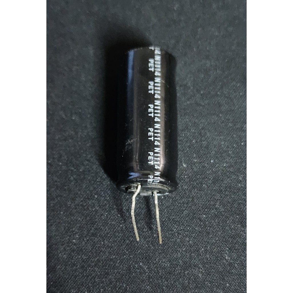 Elco Capacitor 180uf 400v Rubycon 105oC - เงียบ 1.5 ซม. สูง 4 ซม. เดิม