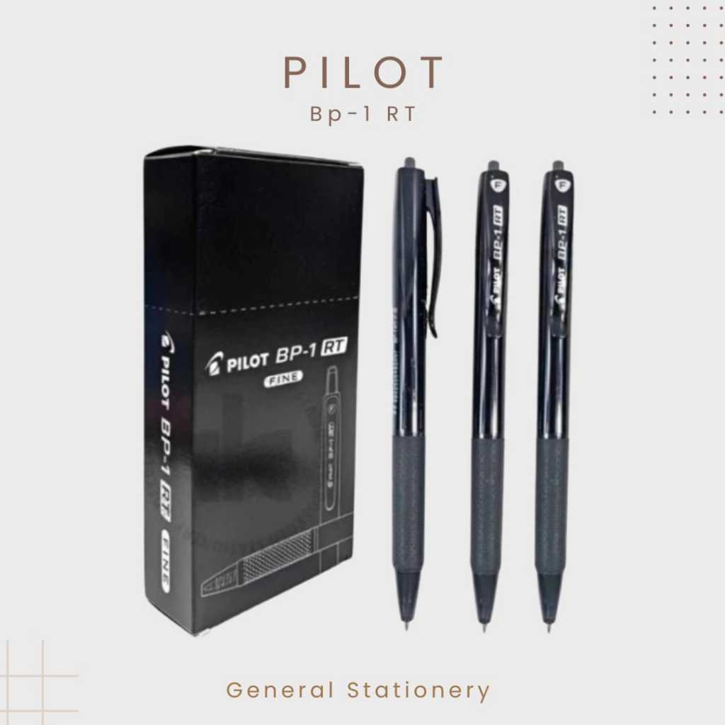 PILOT BP-1 RT Pen / Pilot Fine Clicker Pen 0.7mm / 1 โหล
