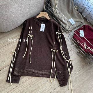 Gita Pita Blouse - Atasan Wanita Rajut Koream Style Motif Coquette
