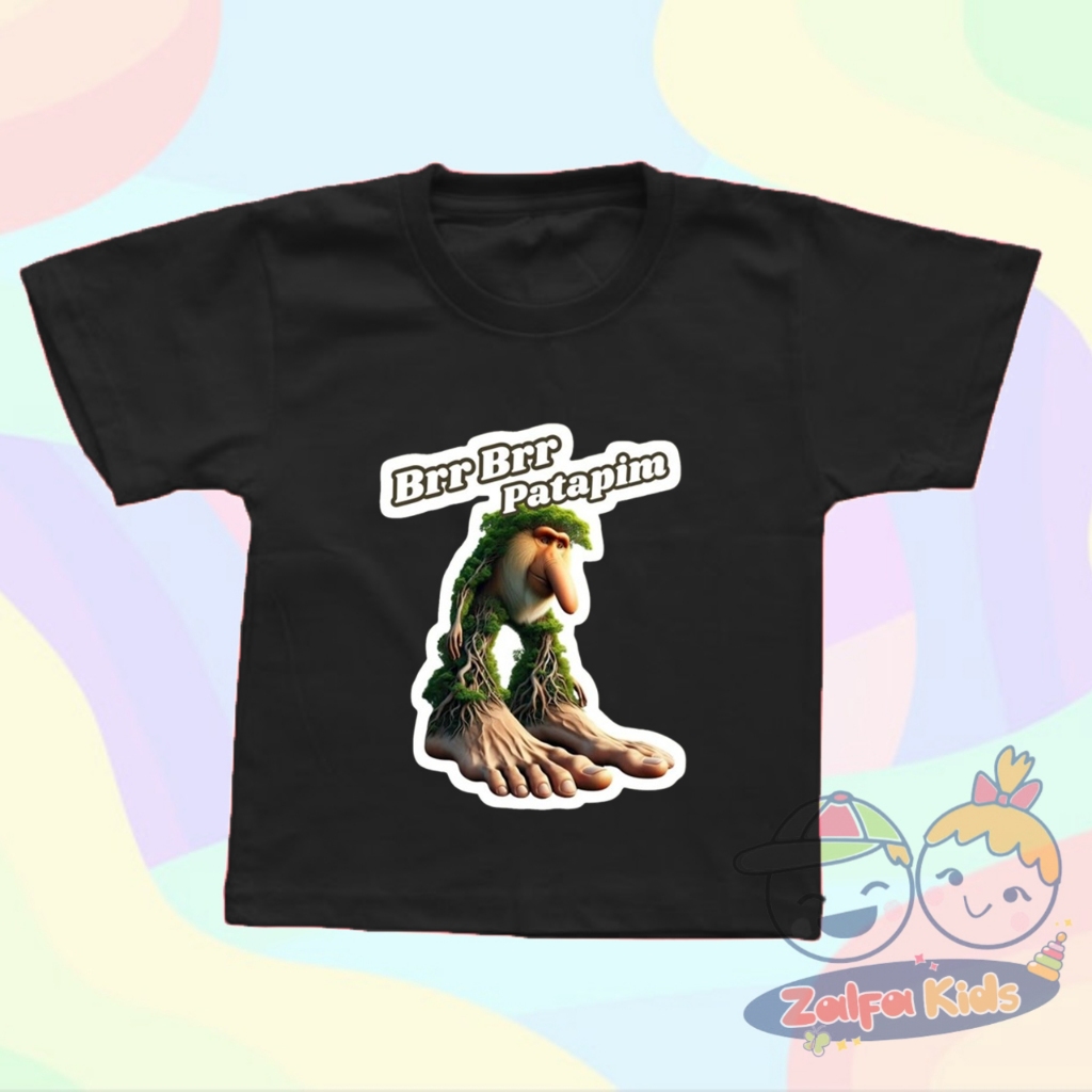 เสื้อยืด CHILDRENS BRR BRR PATAPIM ANOMALI - FRR PRINT NAME