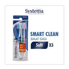 SYSTEMA แปรงสีฟันสมาร์ทคลีนซอฟท์
