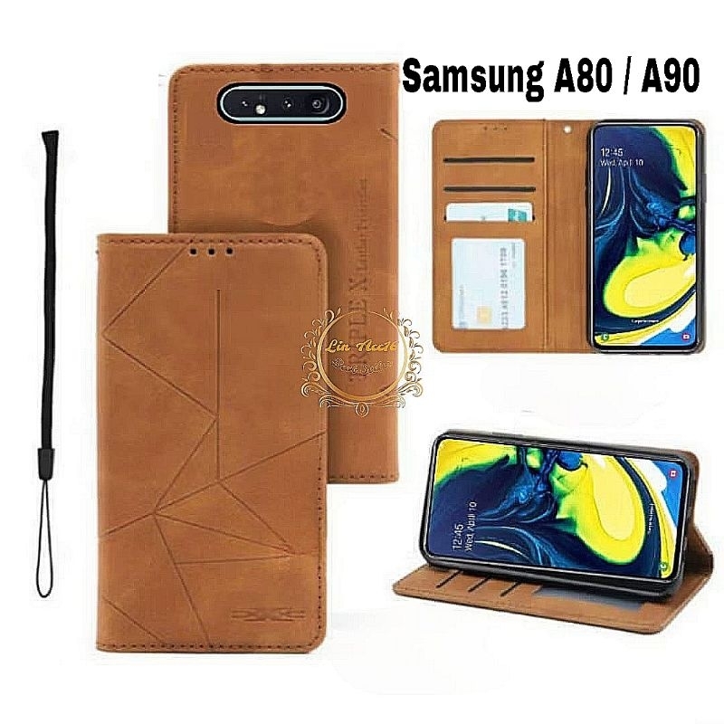เคส Samsung A80 / A90 Core Flip Magnet Cover ฝาครอบสมาร์ทโฟน