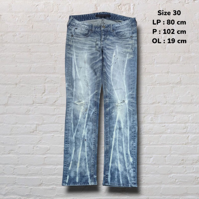 Size 30 Longpants Jeans Tbj Blue Washed Ivory Regular fit CJ828