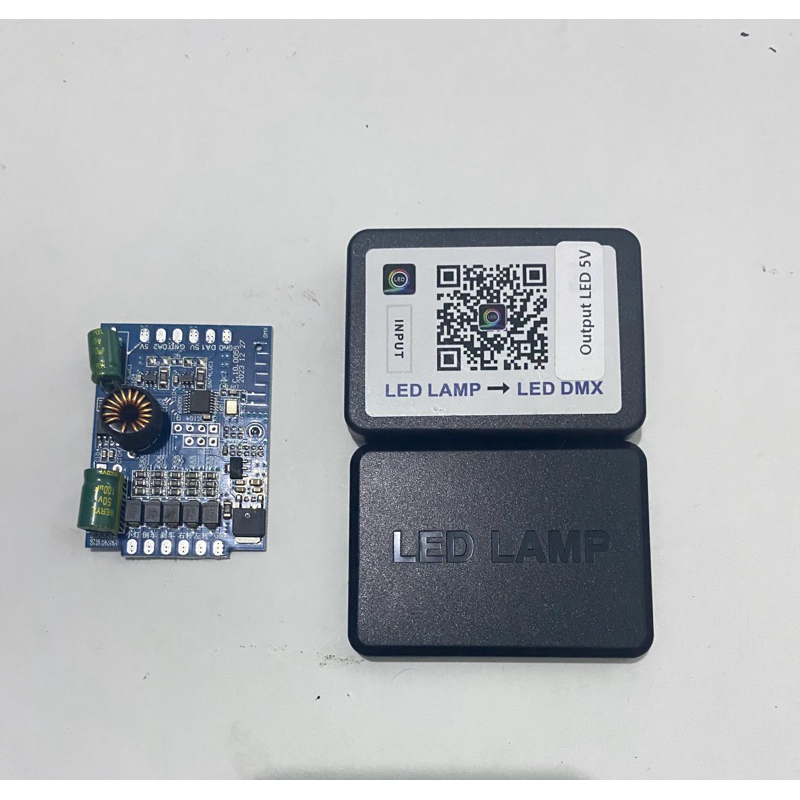 โมดูล DMX V4 RGB สามารถล็อคบนกุญแจใน 12V OUT 5V ws2812b