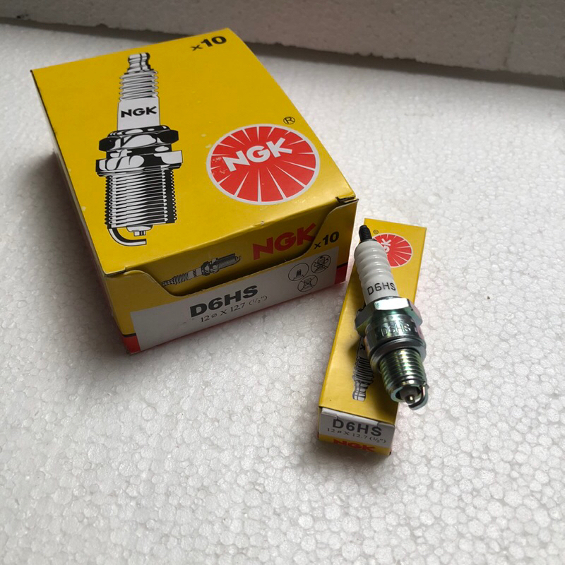 10 ชิ้น NGK D6 HS D6HS SPARK PLUG