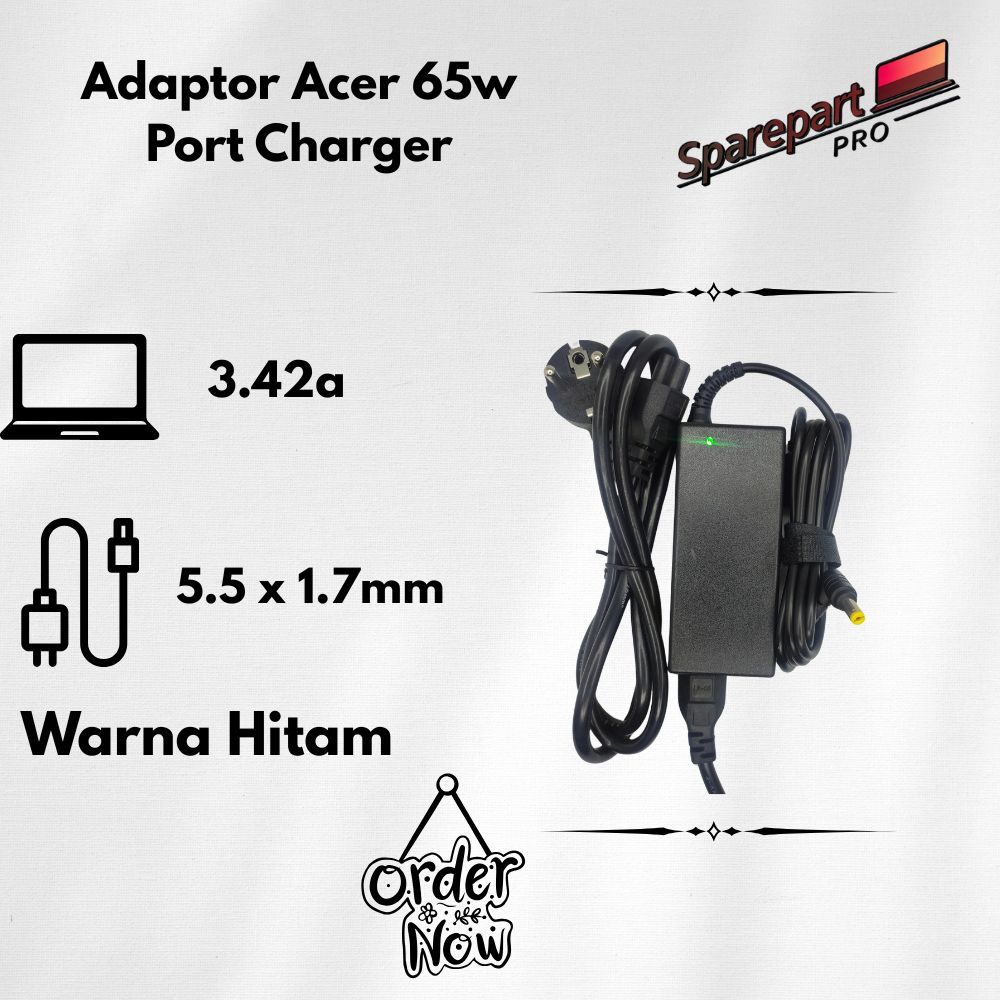 เครื่องชาร์จคุณภาพดี Acer A515-41G A515-43 A515-43 A515-43G A515-51 A515-51G - รับประกัน