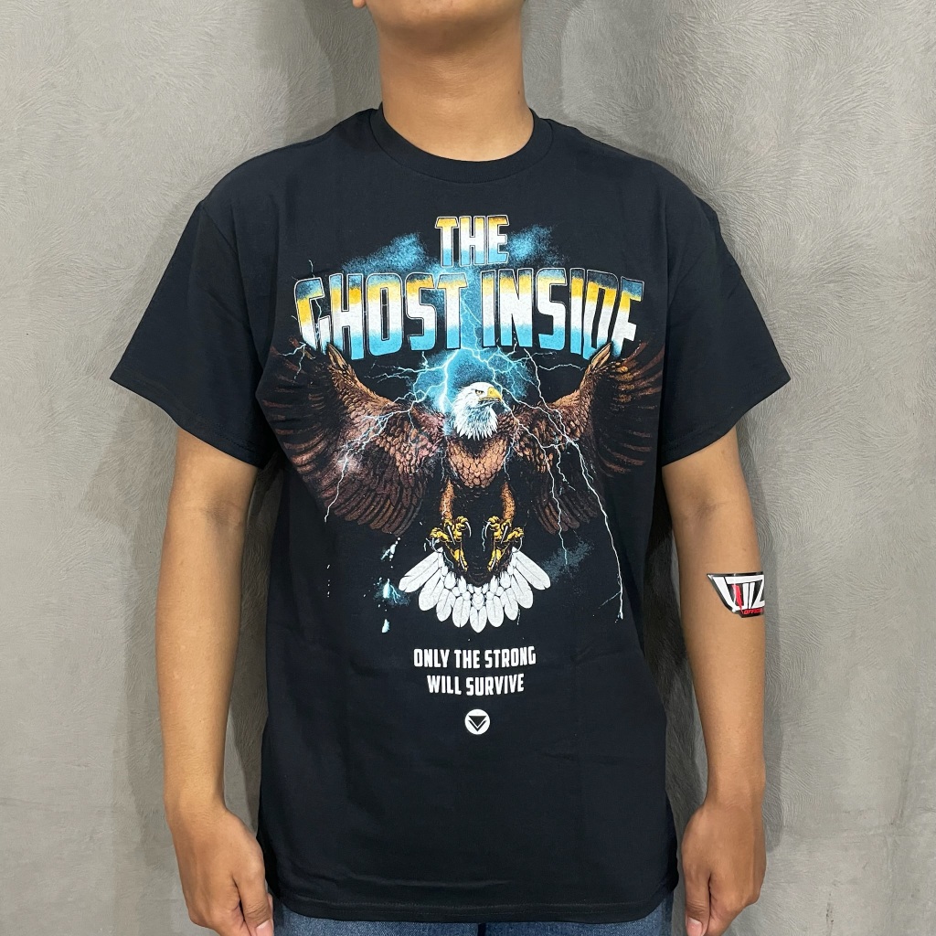 เสื้อยืดวง THE GHOST INSIDE อย่างเป็นทางการ - STRONG EAGLE Original