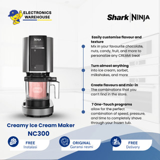 Ninja Creami Ice Cream Maker NC300 Mesin Pembuat Es Krim