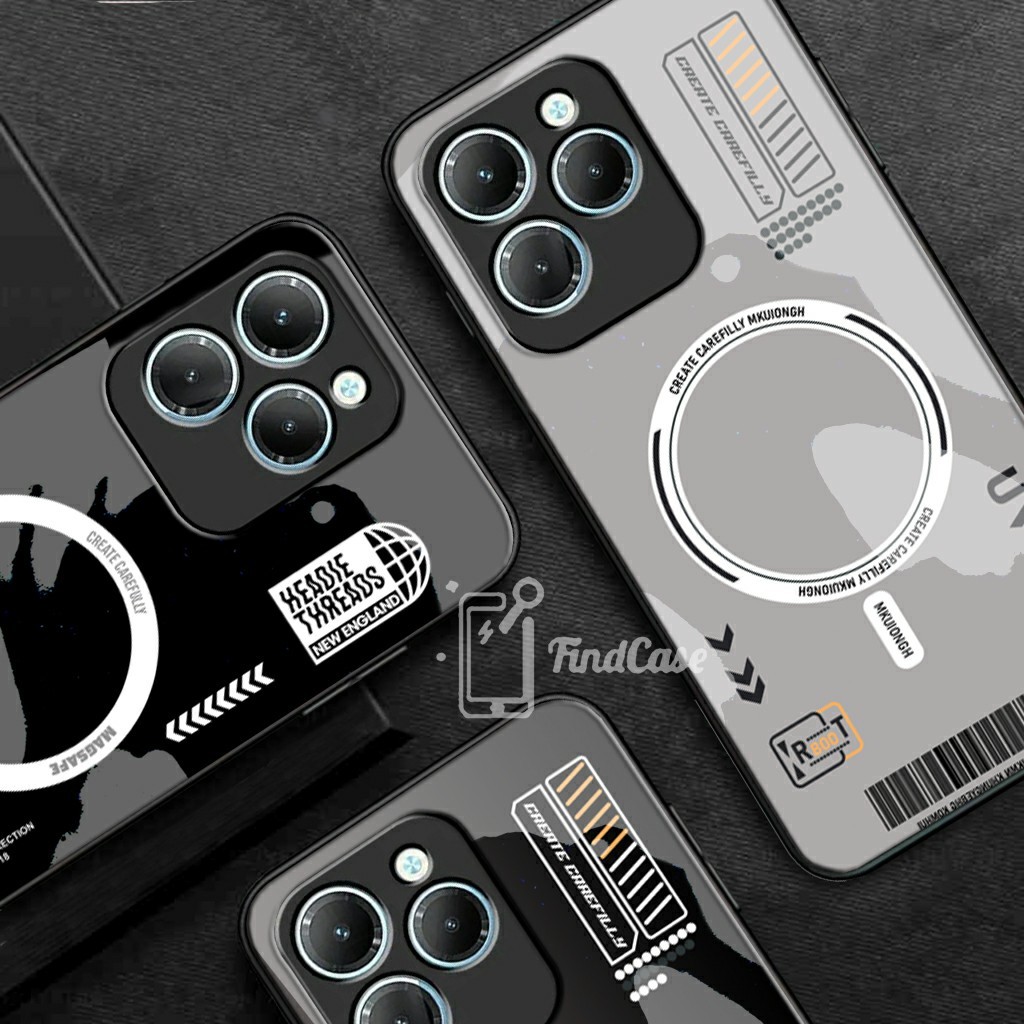 Softcase Glass Kaca Infinix Hot 40 Infinix Hot 40 Pro Infinix Hot 40i ล่าสุด 2024 [FC65] เคส Infinix