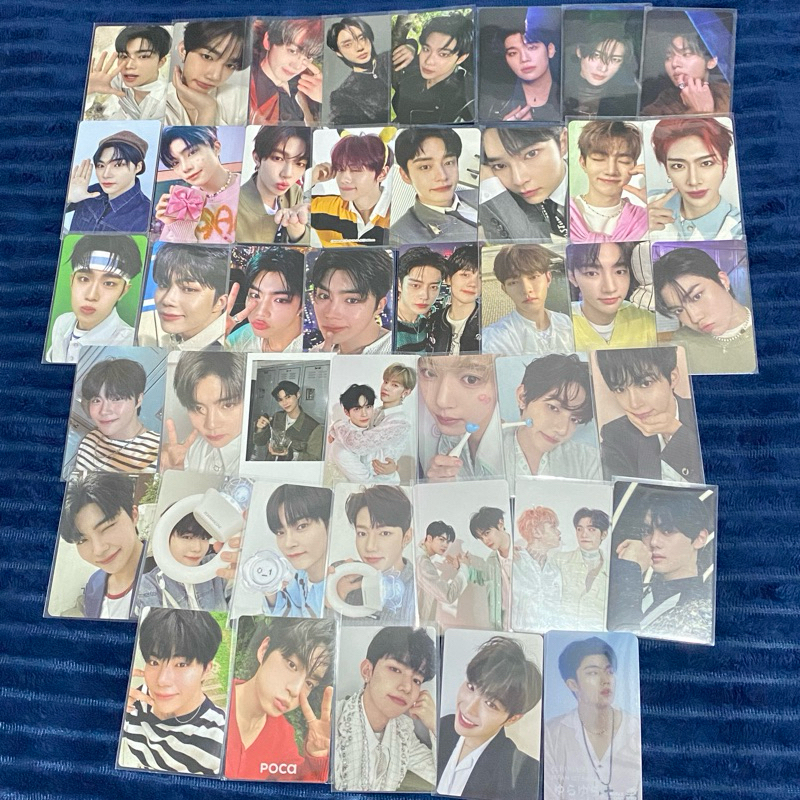 ZEROBASEONE ZB1 Official Photocard PC digipack POB withmu yura tower แผ่นเสียง ktown4u teumsae blue 