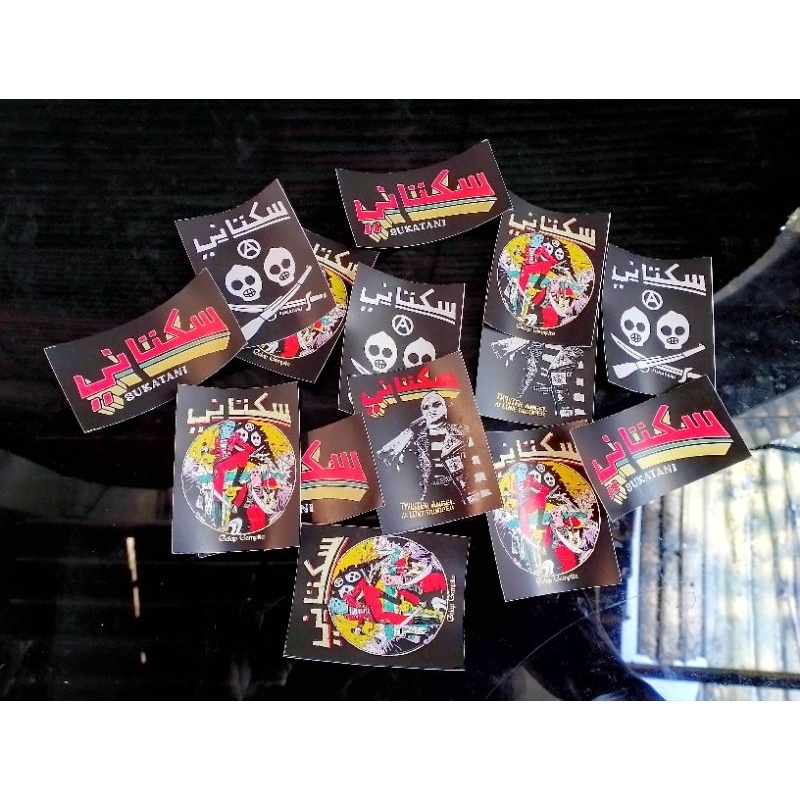 SUKATANI BAND PUNK STICKER PACK