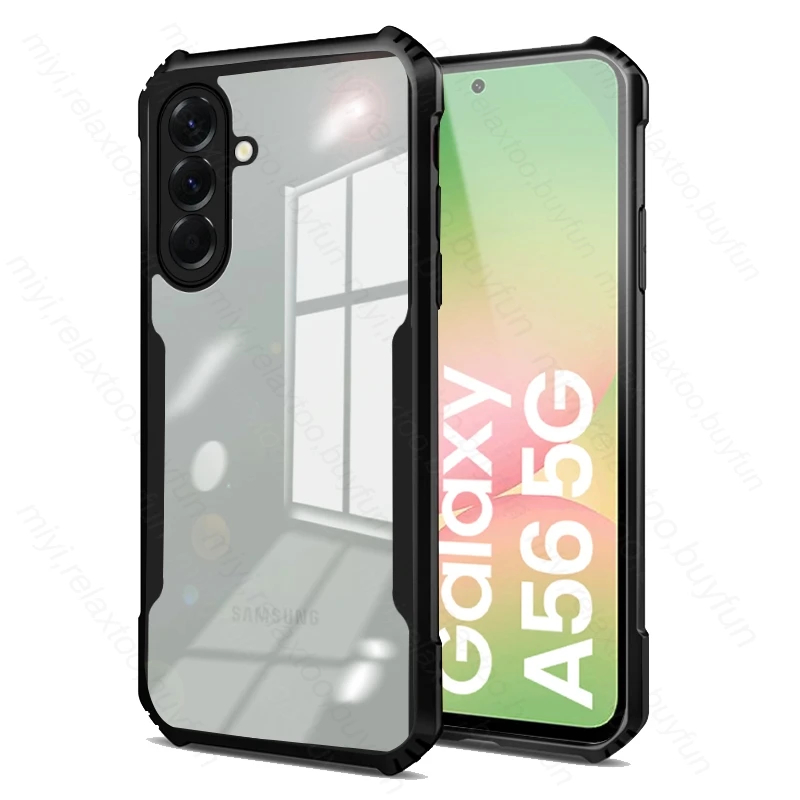 Samsung A56 5G Softcase FUSION ARMOR กล้อง PROTECTION Casing Case Hp Samsung A56 5G